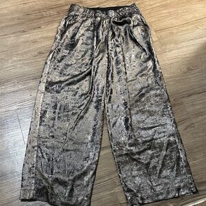 FP Movement by Free People Gunmetal Wide-Leg Pants